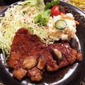 ぱんだ食堂★'s cooksnap of when they made ガッツリ★コク旨トンテキ.