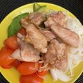 やひー's cooksnap of when they made 鳥もも肉レンジ蒸し、酢を使ってさっぱり！.