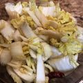 saki1010's cooksnap of when they made ☆白菜の甘酢和え☆.