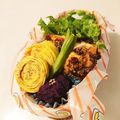 〜みみ〜's cooksnap of when they made カナダより♪サーモンのメープル焼き弁当.