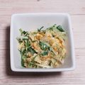 アクセル☆'s cooksnap of when they made 水菜と卵のピリ辛炒め.