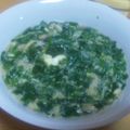 erika913's cooksnap of when they made 簡単！卵とじモロヘイヤスープ.
