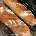 ●ゆゆゆ●'s cooksnap of when they made 技あり☆ヘラ捏ねで～お醤油フランスパン.