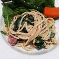 FaithAloha's cooksnap of when they made 絶賛☆濃厚チーズクリームパスタ♪.