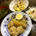 yukko2810's cooksnap of when they made 手羽元と大根の照り煮.