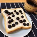 クック7YH7SY☆'s cooksnap of when they made ブルーベリーのヨーグルトシュガートースト.