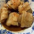 ほし★'s cooksnap of when they made 簡単！豚巻きコンニャクのピリ辛みそ煮.