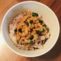 3yes's cooksnap of when they made ご飯に合う！ねぎみそ納豆★★.
