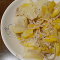 あきつま（杏花☆）'s cooksnap of when they made 白菜とえのきのペペロンチーノ風.