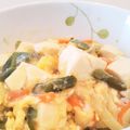 イエローバード's cooksnap of when they made 簡単&節約 豆腐の卵とじ丼.