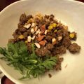 1035's cooksnap of when they made オクシモロンのエスニックそぼろカリー風.