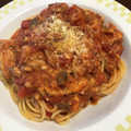 クックSYMWJP☆'s cooksnap of when they made さば缶使いの簡単トマトソースパスタ.