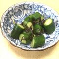 明日の風☆'s cooksnap of when they made 胡瓜の塩昆布・すし酢・辛子漬け.