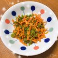 ♡e〜chan♡'s cooksnap of when they made 離乳食完了期　にんじんピーマンのきんぴら.