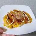 お砂糖おいすぃ♡'s cooksnap of when they made お餅で作る簡単お好み焼き.