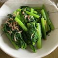 とらおマミー's cooksnap of when they made 春菊のおひたし.