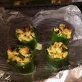 ☆ちぃ's cooksnap of when they made お花みたい可愛い♡ピーマンカップの卵焼き.