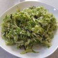 きらり流れ星's cooksnap of when they made ずぼら　キャベツ塩昆布和え　大量消費.