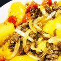 J_son's cooksnap of when they made 春の新じゃがで✿オリーブオイルの肉じゃが.
