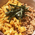 mooooo★'s cooksnap of when they made 【基本のレシピ】鶏そぼろと卵の二色丼.