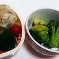 ｼ少織's cooksnap of when they made 冷凍ブロッコリーをレンジで温野菜に♡♡.