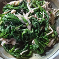 すずぱく's cooksnap of when they made 食べやすい♪春菊とえのきの和え物★.