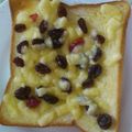 ‐綾子‐'s cooksnap of when they made レーズンチーズトースト♪.