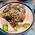 みにゃさら's cooksnap of when they made 豆腐ときゅうりわかめの梅サラダ.