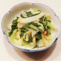 まんまるまうちゃん's cooksnap of when they made わけぎのぬた☆あぶりうす揚げ入り♪.