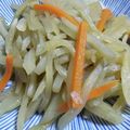 りんすず☆'s cooksnap of when they made ★糖類不要★ヤーコンとにんじんのきんぴら.