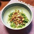 よしゴンクス's cooksnap of when they made 水菜とナッツのマヨポンサラダ.