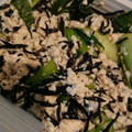 ♥おきるか♥'s cooksnap of when they made 小松菜とひじきの白和え.