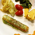 bonnet's cooksnap of when they made 【学校給食】鬼滅の刃給食☆ちくわの天ぷら.