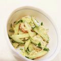 renaママ１１３０'s cooksnap of when they made きゅうりとキャベツ、ちくわのサラダ.