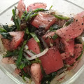 みこひろママ's cooksnap of when they made トマト、もやし、ほうれん草の胡麻和え.