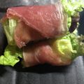 クックHB0OYQ☆'s cooksnap of when they made ✿生ハム×レタス×クリチの一口おつまみ✿.