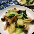くりかあさん's cooksnap of when they made 青梗菜としめじの煮びたし.