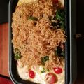 ヤング's cooksnap of when they made サッポロ一番 トマトチーズ鉄板めん.