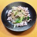 anatopika's cooksnap of when they made ネギとニンジンの春雨豚こま炒め.
