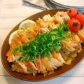 gomapon's cooksnap of when they made 簡単！鶏もも肉の山盛りネギ塩ダレ.
