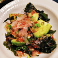 ☆mamingo☆'s cooksnap of when they made アボカドとワカメのわさび醤油和え.