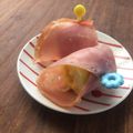 栗丸うさぎ's cooksnap of when they made 超簡単☆お弁当にも♡クルクルたまごハム♪.