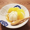 ハチワレねこ's cooksnap of when they made ミルクプリン メープル仕立て.