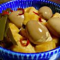 my_pace's cooksnap of when they made 大根とうずら卵のパリパリ漬け.