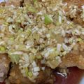 クック0CS64I☆'s cooksnap of when they made 油淋鶏.
