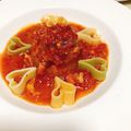 mikabooo's cooksnap of when they made 新玉葱の肉詰め♡トマト煮込み.