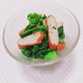 まあまま☆0403's cooksnap of when they made 菜の花とさつま揚げのさっぱり和えもの.