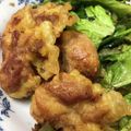 AcquaLily's cooksnap of when they made 簡単♡鶏もも肉であの人気店のとり天を再現.