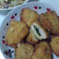 杏マミー's cooksnap of when they made ササミのチーズしそカツ.