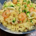 ☆さぶ☆☆'s cooksnap of when they made 炊飯器で簡単おいしい！シーフードピラフ.